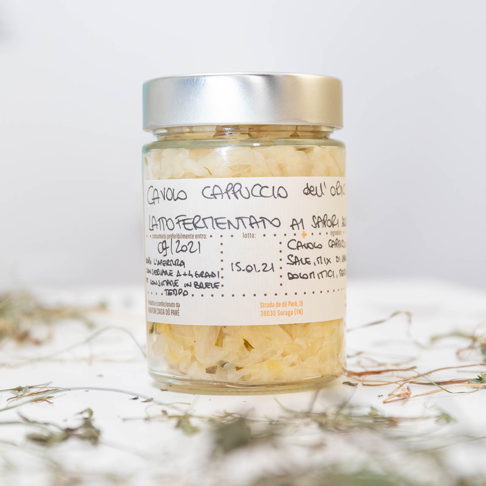 cavolo-cappuccio-fermentato vasetto cavolo cappuccio bio
